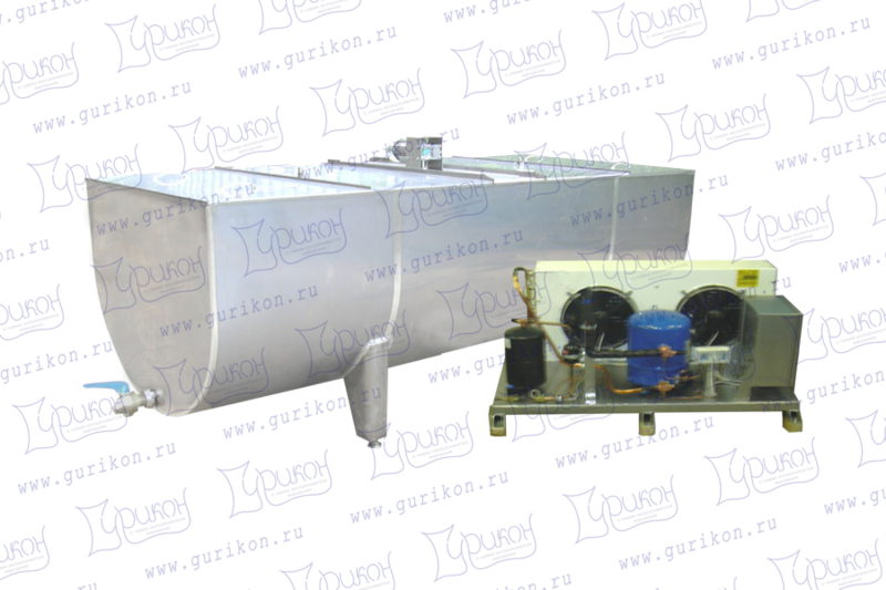 Ванна охлаждения (для молока) ИПКС-024-2000(Н), хладопроизводительностью 12 кВт