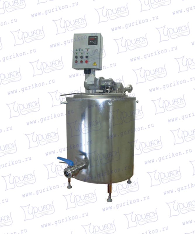 Ванна длительной пастеризации (ВДП 100 литров, электрическая) ИПКС-072-100(Н)
