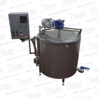 Ванна длительной пастеризации (ВДП 200 литров, электрическая, откидная рама) ИПКС-072-200М(Н)