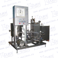 Комплект оборудования для пастеризации (пастеризатор-охладитель молока) ИПКС-013-2000Г