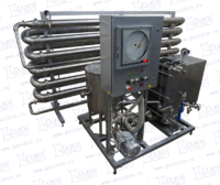 Комплект оборудования для пастеризации (пастеризатор-охладитель молока) ИПКС-013-3000-300