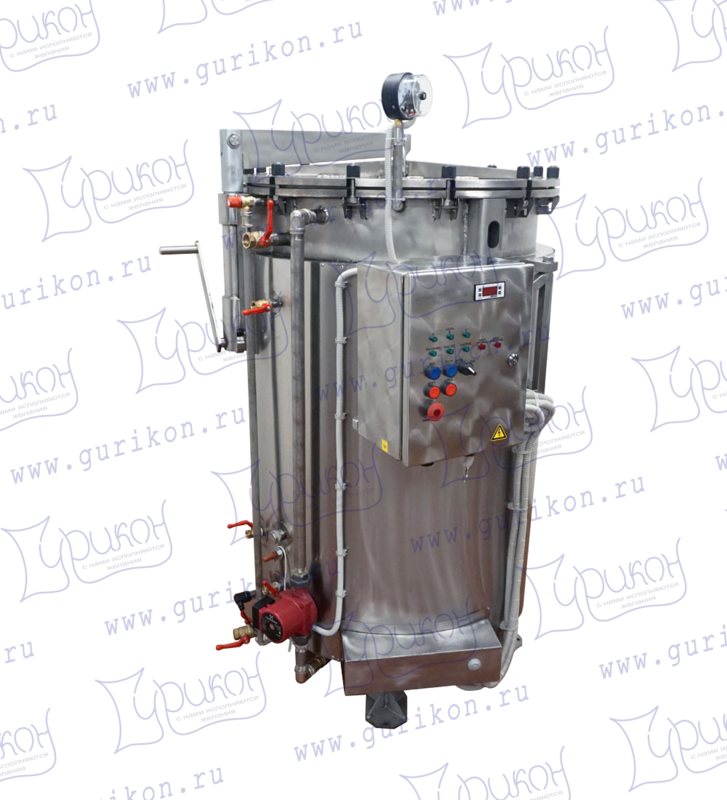 Автоклав (для консервирования, электрический, из нержавеющей стали) ИПКС-128-500(Н)